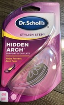 1 Pair New Dr. Scholl&#39;S Stylish Step Hidden Arch Support for Flats - £4.73 GBP