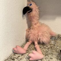 VINTAGE RON BANAFATO (RBI) PINK FLAMINGO ROD PUPPET APPROX. 30" TALL-1997 - $45.63