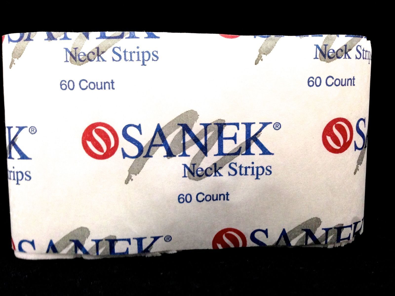GRAHAM PROFESSIONAL SANEK NECK STRIPS 60 STRIPS PER PACKAGE WHITE #580025 - $1.09