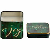 Via Mercato Natale Christmas HolidayGift Collection, Joy, Candle - £10.95 GBP