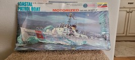 Lindberg Plastic Model Kit Coastal Patrol Boat Motorized #7409M 1/80 Scale - $35.00
