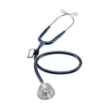 MDF Acoustica Deluxe Lightweight Dual Head Stethoscope - Navy Blue (MDF7... - $65.00