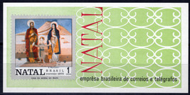 ZAYIX Brazil 1181 MNH Imperf Holy Family Painting Christmas 062723S138M - £21.02 GBP