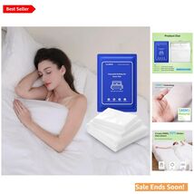 Hygienic 4-Piece Disposable Bed Sheet Set for Queen Size Beds - Travel M... - $20.74