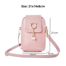 R bags for women girls mobile phone messenger bags fashion pu leather crossbody lipstck thumb200