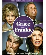 Grace and Frankie: Seasons 1-6 (DVD-18 Disc Box Set) 1, 2, 3, 4, 5, 6 - $36.62