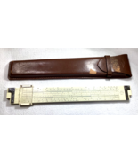 Sans &amp; Streiffe Slide Rule No. 311 with Leather Sheath Japan Vintage - $24.00