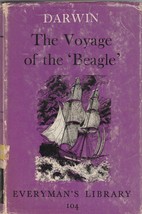 Darwin,the Voyage of the &#39;Beagle&#39; Everyman&#39;s Library #104, 1965 Dutton printing  - £15.70 GBP