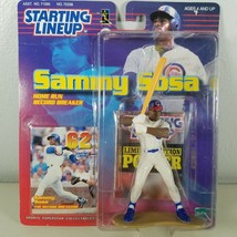 Sammy Sosa Figure Starting Lineup Chicago Cubs 1999 In Box With Poster and Card - £7.02 GBP