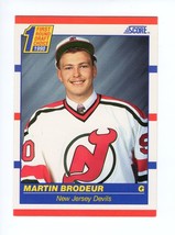 1990 Score Canadian Martin Brodeur #439 Rookie RC 1st Round Draft Choice Devils - £2.33 GBP