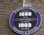 Wyandotte County Sheriffs Office Kansas EOW Challenge Coin #972U - £22.91 GBP