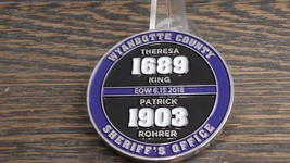 Wyandotte County Sheriffs Office Kansas EOW Challenge Coin #972U - $28.70