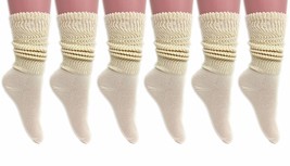 AWS/American Made Cotton Lightweight Slouch Socks for Women Extra Thin Socks Siz - $16.82