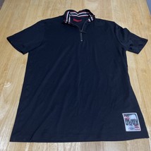 Hugo Boss POLO SHIRT Mens M INTERLOCK COTTON WITH CONTRAST ZIPPER DETAIL - $420.14 MXN