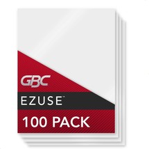 100-Count Gbc Thermal Laminating Sheets / Pouches, Menu Size,, Ezuse (32... - £92.57 GBP