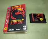 Mortal Kombat Sega Genesis Cartridge and Case - $9.49