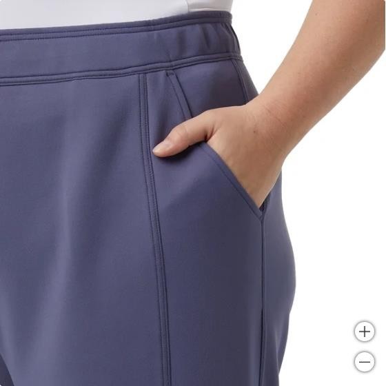 32 Degrees Womens Jogger Blue Pants Active Pockets Stretch Comfortable Soft Item image 10