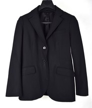 Theory Stretch Two Button Gabe Blazer Wool Black 8 Jacket USA Womens - £78.69 GBP