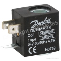 Coil Danfoss AB024C 24V 50/60 Hz    042N0802 - $43.49