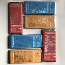 Dr Bronner&#39;s Magic Dark Chocolate Variety 6-Pack, Organic Vegan Fair Trade - £23.63 GBP