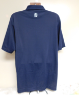 FootJoy Mens Navy Blue Short Sleeve Golf Polo Shirt Large  JCC on Sleeve - £15.68 GBP