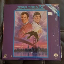 Star Trek 4 IV: The Voyage Home Laser Disc Laserdisc Sci-fi Videodisc 1986 - £9.86 GBP
