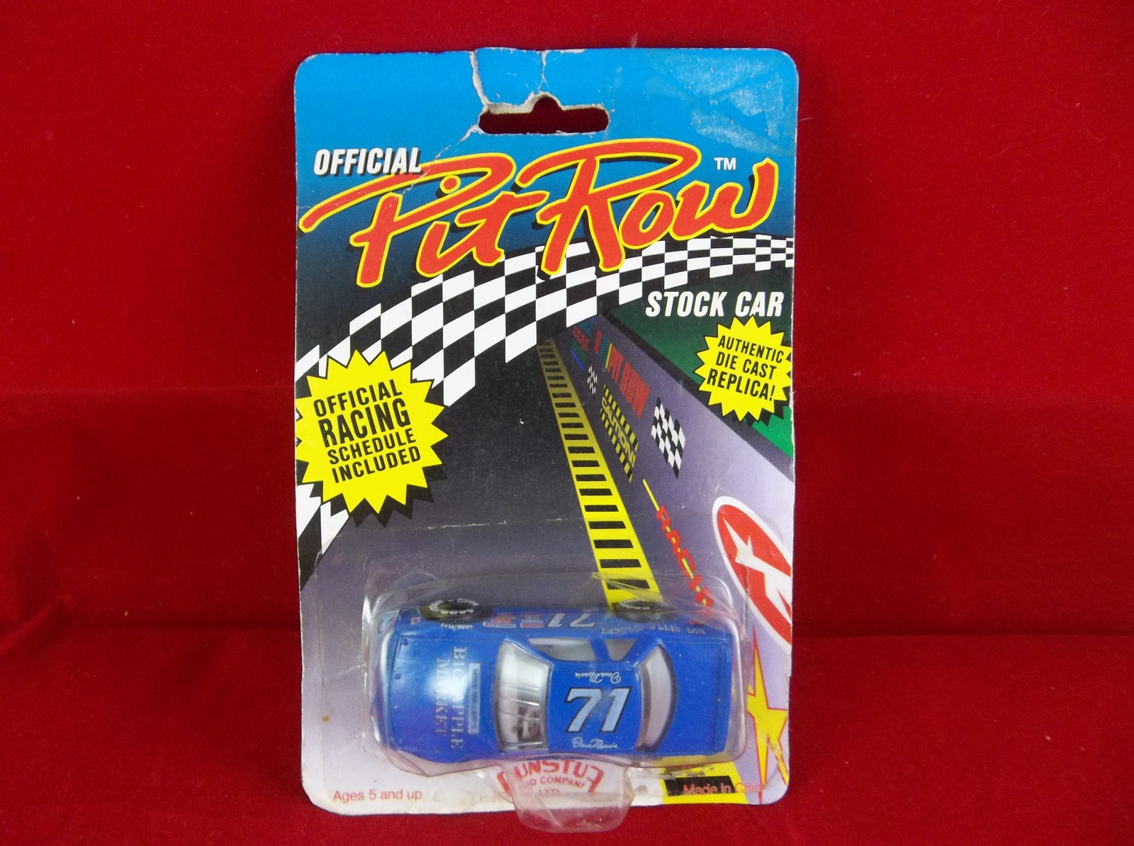 Primary image for Pit Row Official 1992 NASCAR #71 Dave Marcis Diecast Stock Car