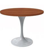LeisureMod Verve Mid-Century Modern Dining Table with a 36&quot; Round MDF Ta... - $6,018.45 MXN