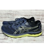 ASICS Men&#39;s Gel-Nimbus 23 Shoes, Thunder Blue/Glow Yellow, 12 US - GENTL... - £47.20 GBP
