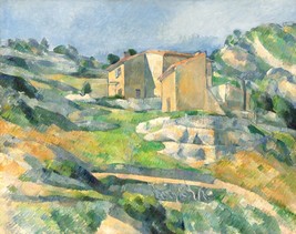 12576.Room Wall Poster.Interior art design.Paul Cezanne painting.Provence Houses - £12.73 GBP+