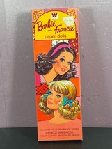 Barbie &amp; Francie Paper Doll Uncut 20 Pc Wardrobe in Box NEW Vintage Unused 1970s - £15.48 GBP