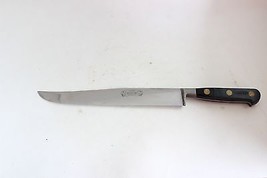 Shiny Vintage 2 Lions Sabatier Stainless Steel 7.75 inch Yatagan Slicing Knife - £21.18 GBP