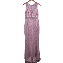 BHLDN Anthropologie Dress XL Mauve Connor Lace Maxi Bridesmaid Evening T... - £79.23 GBP