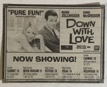 Down With Love Vintage Movie Print Ad Ewan McGregor Renee Zellweger TPA10 - £4.66 GBP