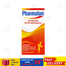 PHARMATON Capsules with Ginseng and Selenium Energy Performance 30&#39;s - £27.46 GBP