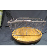 Metal farm basket with handles - $29,767.73 MXN