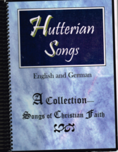 Hutterian Songs, English and German, As I Sit at the Table, Pathway of L... - £17.34 GBP