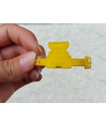 Vtg Disney Productions Sword in the Stone Buckle Ring Yellow Plastic NO ... - £7.44 GBP