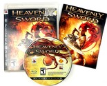 PS3 Heavenly Sword Playstation 3 Complete CIB w/ Case, Manual &amp; Game 2007 - £15.91 GBP