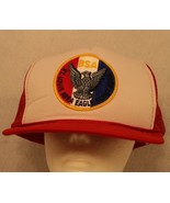 Boys Scouts America Eagle Scout St Louis MO BSA patch red mesh snapback ... - £24.35 GBP