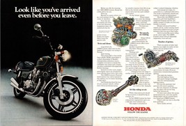 1981 Honda CB900 CB-900 Motorcycle 2 Page Vintage Print Ad Cruiser Wall Art - $10.97