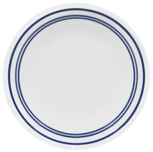 Corelle Livingware 6-3/4-Inch Bread and Butter Plate, Classic Caf Blue - £14.56 GBP