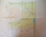 Canadese Dept Mines &amp; Risorse Fort Vermiglio Aeronautico Mappa August 1977 - $18.15