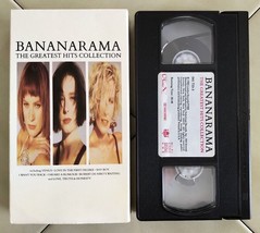 BANANARAMA The Greatest Hits Collection (VHS, 1988) Music Video Tape - £7.63 GBP