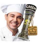Yupanqui Green Peppercorns Grinder 2.1oz Refillable - $29.97