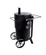 OKLAHOMA JOE&#39;S Charcoal Drum Smoker Grill in Black with 284 sq in Cookin... - £298.38 GBP