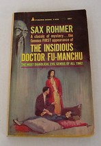 Sax Rohmer-Mort Engel Insidious Doctor FU-MANCHU 1963 Pyramid Vintage Paperback - £15.98 GBP