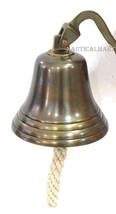 NauticalMart Christmas Hanging Bell 6&quot; Ship Bell - £54.26 GBP