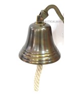 NauticalMart Christmas Hanging Bell 6&quot; Ship Bell - £54.25 GBP