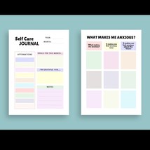 Printable Anxiety Workbook for Children / Printable Anxiety Journal  - £3.47 GBP